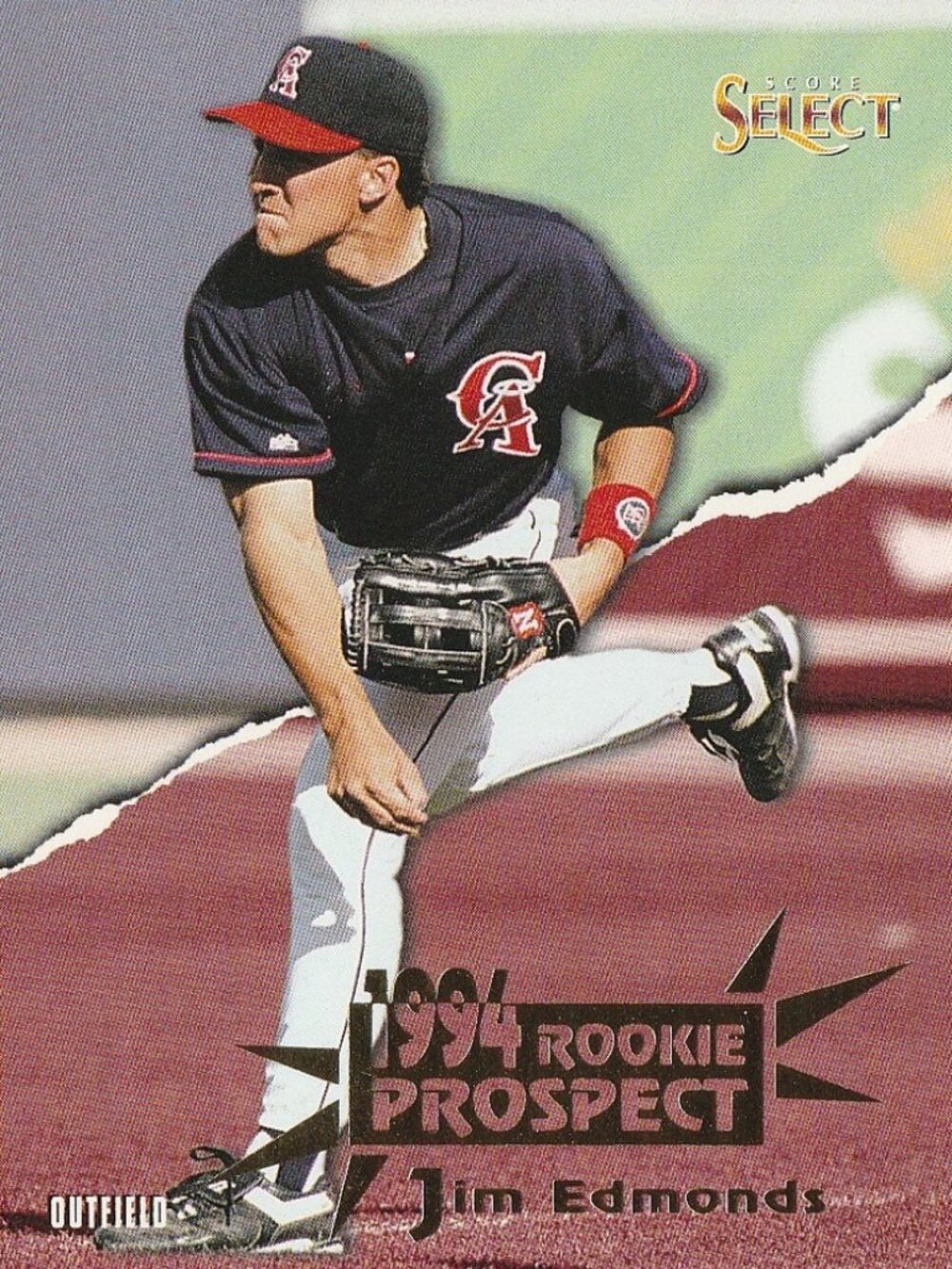 Jim Edmonds Baseball Card
